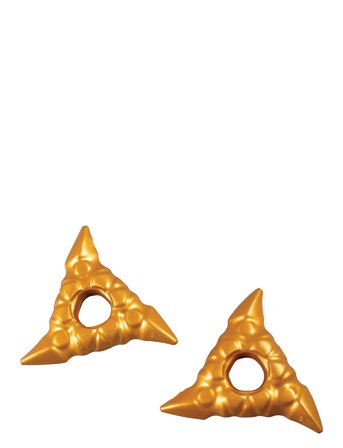 Disguise Ninjago Shurikens Set - Gold - ONE SIZE CHILD