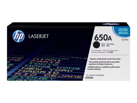 HP Toner CE270A 650A 13,5K Svart - Lyreco - Toner och bläck - Tonerkassetter - Toner HP