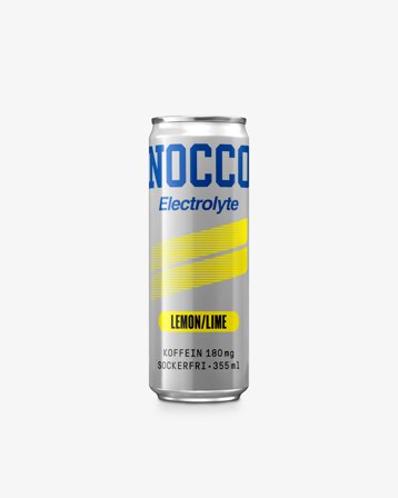 24 x NOCCO Electrolyte - 355ml - Lemon/Lime
