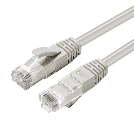 MicroConnect koblingskabel - 3 m - grå