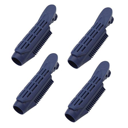 Naturlig Fluffy Hårclips Plastik Hårclips Til Krøllet Hår Rod Pandehår