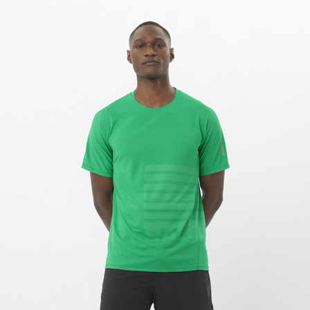Salomon - T-Shirts Vêtements Sense Aero Ss Tee Gfx M