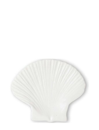 Plate Shell S White Byon