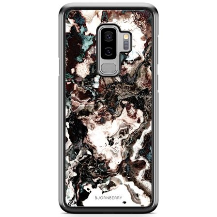 Bjornberry Skal Samsung Galaxy S9 Plus - Brun Marmor