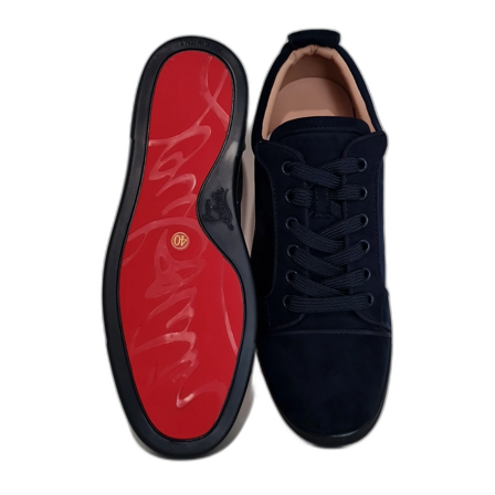 Christian paris marinblå skor