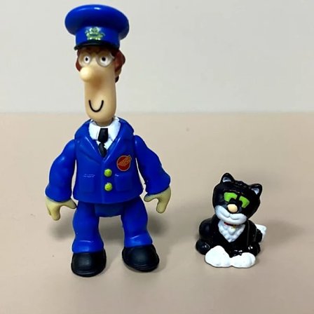 Parti Postmand Per Figurer Per Postmand AJ Bains Togfører Ms Goggins Ben Jess Kat Daisy Ko Diverse Minifigurer Børnelegetøj