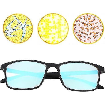 Färgblindglasögon, Snygga Röd-gröna Färgblindglasögon Färgblindkorrigerande Glasögon Förbättrade-premium Hög -GSL