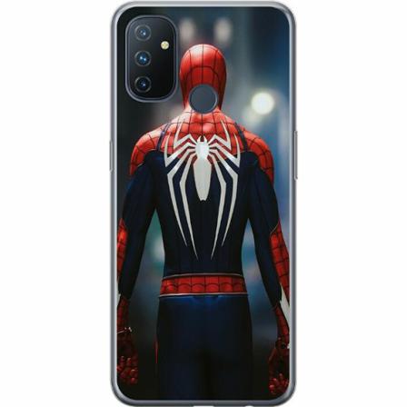Oneplus Nord N100 Genomskinligt Skal Spiderman