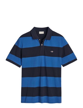 Block Stripe Polo Blue GANT