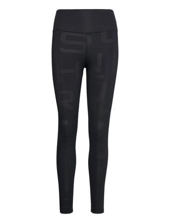 Shine Effect Tights Running/training Tights Musta Röhnisch