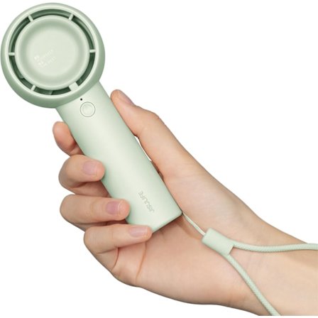 Mini Håndholdt Blæser Uden Blade, Bærbar Lille Hånddesign med Genopladeligt Batteri, Lomme Rejsekøling med USB, Støjsvag, Kraftfuld