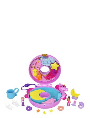 Polly Pocket Sparkle Cove Adventure Unicorn Floatie Compact Multi/patterned