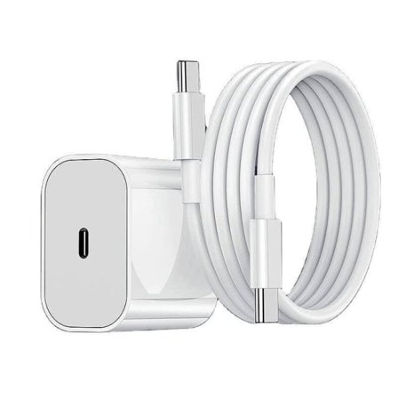 Lader for iPhone 16 Adapter Rask lader USB-C kabel