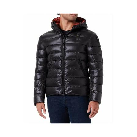Blauer, Down Jackets Zwart, Heren, Maat:M