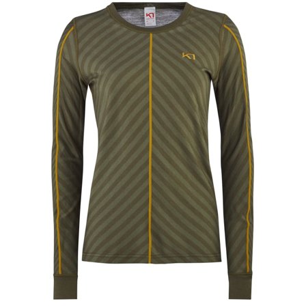 Kari Traa Women's Smale LS Women base layer tops Green S