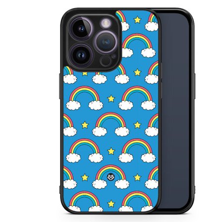 Bjornberry Skal iPhone 14 Pro -Regnbågar