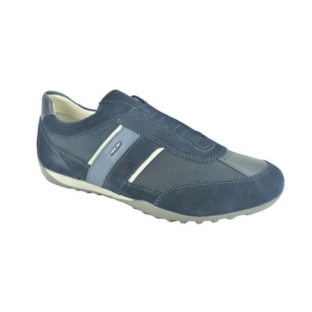Geox Lycra Loafer HK. Sneakers , Blauw , Heren , Maat: 41 EU