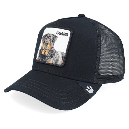 Goorin Bros. - Schwarz trucker Cap - The Guard Dog Black A-Frame Trucker @ Hatstore