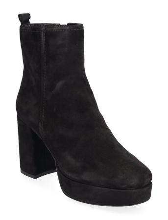 Oona Shoes Boots Ankle Boots Ankle Boot - Heel Svart Dune London*Betinget Tilbud