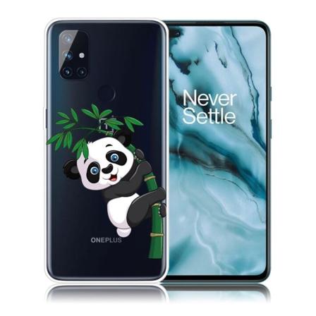 Deco OnePlus Nord N10 5G etui - Panda and Bamboo White