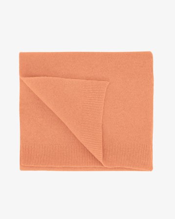 Merino Wool Scarf - Sandstone Orange - Female - One Size