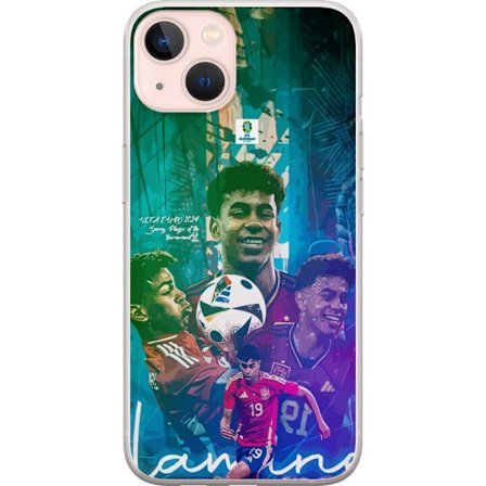 Kompatibelt Mobilskal till Apple Apple iPhone 13 mini Lamine Yamal motiv färgstark hyllning till fotboll och passion på planen