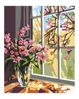 Paint By Numbers Vårbukett