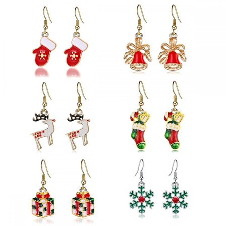 Örhänge Set Jul Örhänge Set För Flickor Xmasstyle169