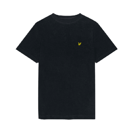 Lyle & Scott Towelling T-shirt T-shirts toppar Herr Blå 164/170