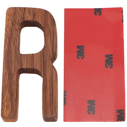 Träbokstäver Skylt Väggdekoration DIY Alfabet Heminredning Fotorekvisita