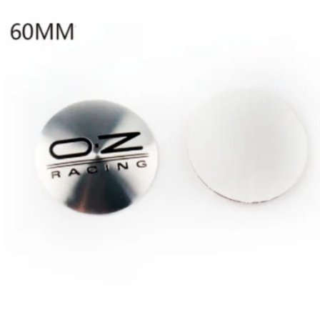 4 kpl 56mm 60mm 65mm OZ Racing auton pyörän navan keskiökupin tunnusmerkkitarra