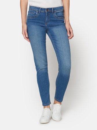 B. COPENHAGEN - Maggie Jeans - Medium Blå - Straight Fit