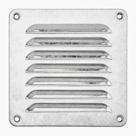 Biltema - Ventilasjonsgitter skruefeste 155 x 155 mm