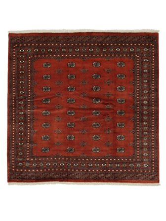 Bokhara 2Ply Rug Hand Knotted 246X247 Square