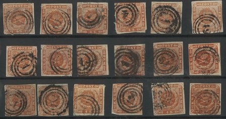 Danmark - AFA 4 - Stemplet