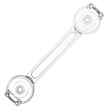 5 Pak Børnesikringslåse til Selvhæftende Skuffelåse Sikkerhedslåse Baby Børnesikringslåse Skabsssikkerhed Skuffelåse til Småbørn, Køleskab