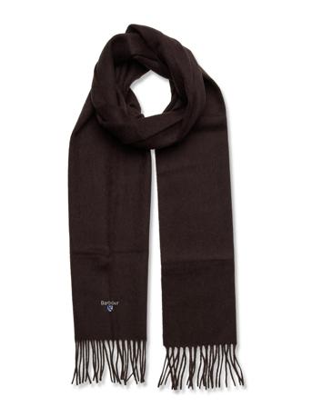 Plain Lambswool Scarf Accessories Scarves Winter Scarves Sort Barbour