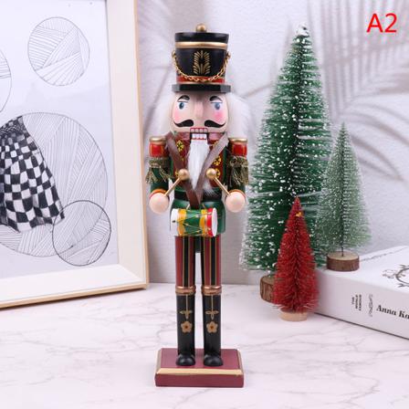 30cm Jul Nötknäppare Trähantverk Puppet Soldier Home Tab