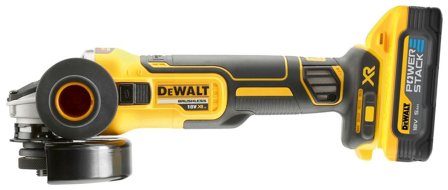 Dewalt DCG405H2T-QW Vinkelslip Ø125 mm, med batteri och laddare, Maskiner