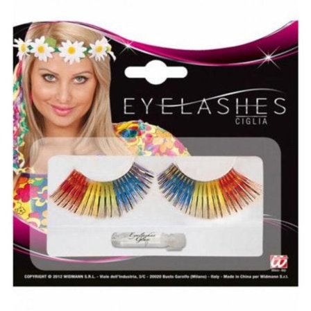 Multifärgade lösögonfransar