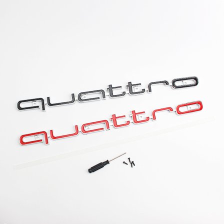 2 st Audi A3 A4 A6 A7 Q3 Q5 eftermontering quattro mittgaller centr