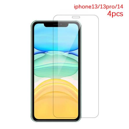 4st Härdat Glas För Iphone 11 12 13 Pro Xr X Xs 6 7 8 Plus