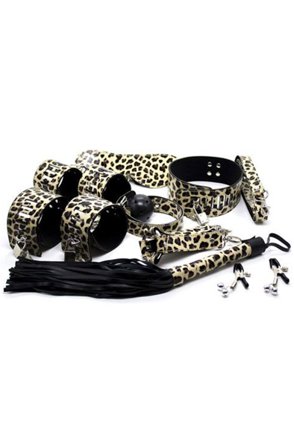 TOYZ4LOVERS Wildes Bondage-Set Leopard