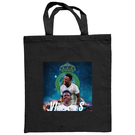 Stoffpose Vinicius Junior Real Madrid Brasil uovervinnelig kantspiller med eksplosiv fart, teknikk og kreativitet som skaper sjanser for mål hver kamp