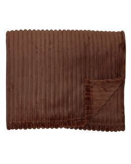 Fleecepläd Baloo 130x170 cm Ljusbrun - Redlunds