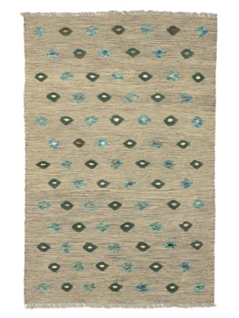 Kelim Nimbaft Teppich 103X152 Wolle, Afghanistan