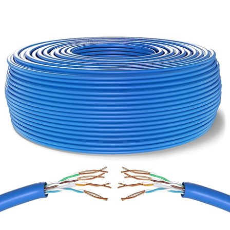50m Cat 6 Ethernetkabel utan RJ45-kontakt | LAN-kabel | ADSL-kabel | Bredbands-kabel | Internetkabel | Cat6-kabel | CCTV-kabel