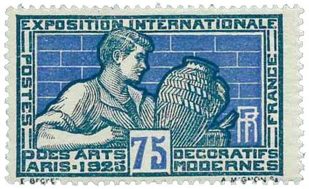 Frankrig 1924-1925 - YT 214 - Postfrisk