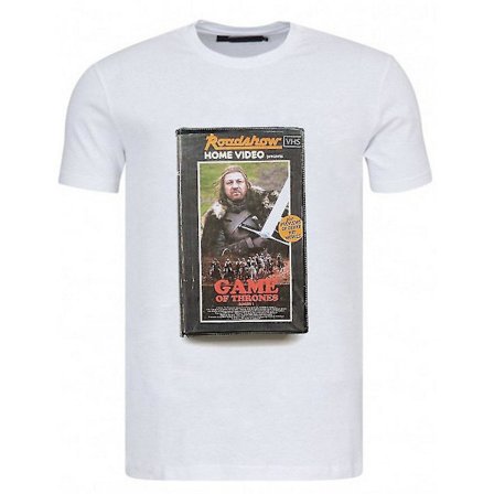 Vintage Vhs T-shirt Games Of Thrones