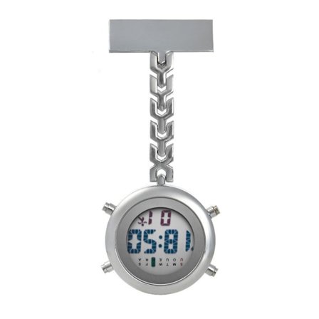 Watch Watch Multifunktions metall elektronisk digital display brösturs watch